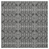 Stoff - Schwarz-Weiß-Aztek-Muster (Muster)