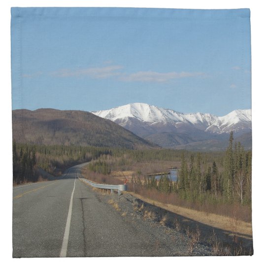Stoff Servietten Higway
