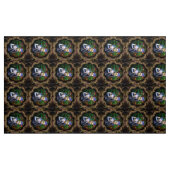 Stoff | Silver Sleeping Buddha Collage (Yard (91,4 cm))
