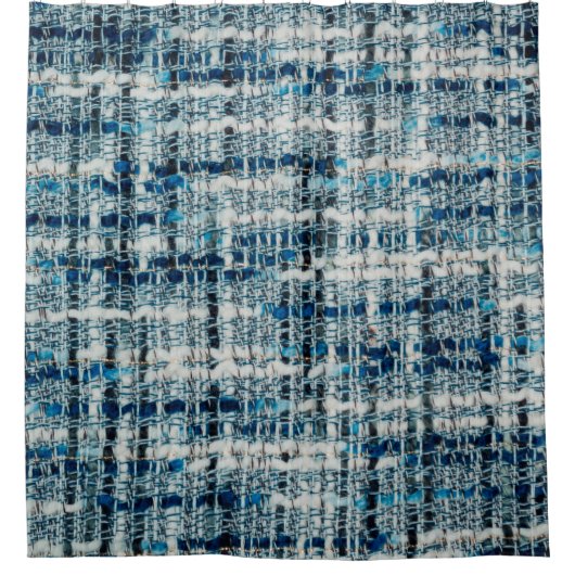 Stoff-Textur Duschvorhang (Vorderseite)