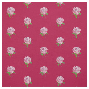 Stoff - Tinte Rose
