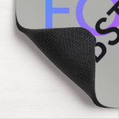 "Stoff über Form" Mousepad (Ecke)