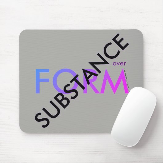"Stoff über Form" Mousepad (Mit Mouse)