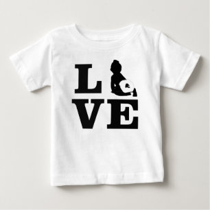 Stoff-Windel Luv T Baby T-shirt