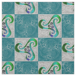 Stoffbahn celtic Triskele Stoff