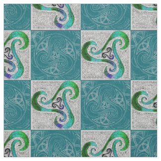 Stoffbahn celtic Triskele Stoff