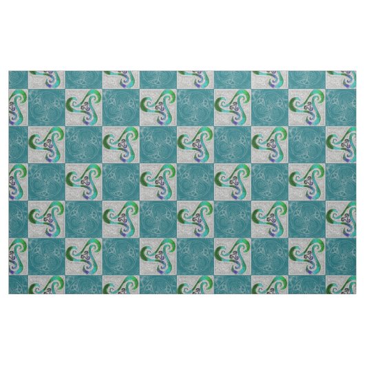 Stoffbahn celtic Triskele Stoff (Fat Quarter (45,7 x 55,9 cm))