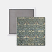 Stoffdesign der Tauben und Rose, c.1879 Magnet (Vorderseite/Rückseite)