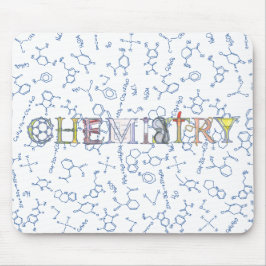 Stoffdiagrammmuster Typografie Mousepad