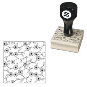 Stoffdruck Gummistempel (Stempel)