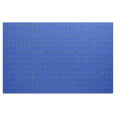 Stoffe aus blau-gelben Sternen (Fat Quarter (45,7 x 55,9 cm))
