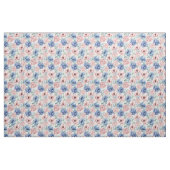 Stoffe aus blau-rosa Rosen (Fat Quarter (45,7 x 55,9 cm))
