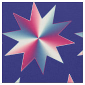 Stoffe aus den roten und blauen Sternen (Nahaufnahme)