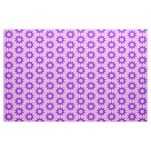 Stoffe aus rosa und Lila Sternen (Yard (91,4 cm))