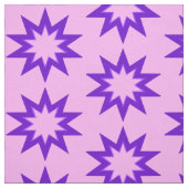 Stoffe aus rosa und Lila Sternen (Muster)