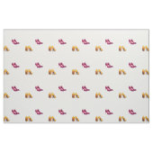 Stoffe aus roten und gelben Heelsen (Fat Quarter (45,7 x 55,9 cm))