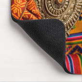 Stoffe, Bhutan Mousepad (Ecke)