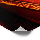 Stoffe, Bhutan Poster (Ecke)