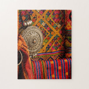 Stoffe, Bhutan Puzzle