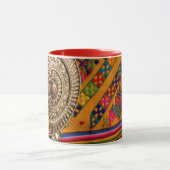 Stoffe, Bhutan Tasse (Zentrum)