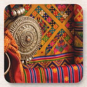 Stoffe, Bhutan Untersetzer