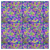 Stoffe, buntes Haus Textil schön elegant Stoff (Muster)