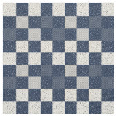 Stoffe - Crazy Buffalo Karo in Blau und Creme (Muster)