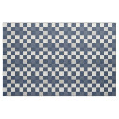 Stoffe - Crazy Buffalo Karo in Blau und Creme (Fat Quarter (45,7 x 55,9 cm))