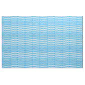 Stoffe - Hexagon Muster in Blau und Weiß (Yard (91,4 cm))