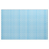 Stoffe - Hexagon Muster in Blau und Weiß (Fat Quarter (45,7 x 55,9 cm))