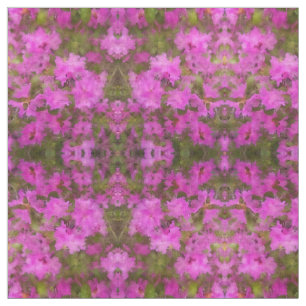 Stoffe - Lila Wasserfarben-Rhododendren