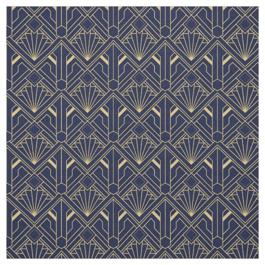 Stoffe - Lilac und Gold Art Deco Nahtloses Design (Muster)