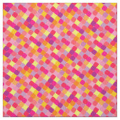 Stoffe mit bunten Quadraten (Muster)