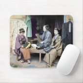 Stoffhändler Japans 1870 Mousepad (Mit Mouse)