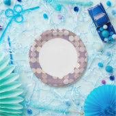 Stoffkreise abstrakte Muster Pappteller (Party)