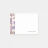 Stoffkreise abstrakte Muster Post-it Klebezettel (Vorderseite)