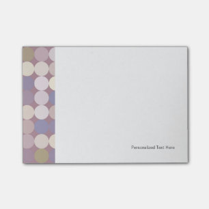 Stoffkreise abstrakte Muster Post-it Klebezettel