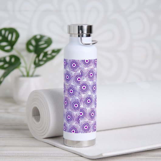 Stoffmuster-Design, Knöchelflasche Trinkflasche (Yoga)