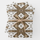 Stoffmuster Geschenkpapier Set (Beispiel)