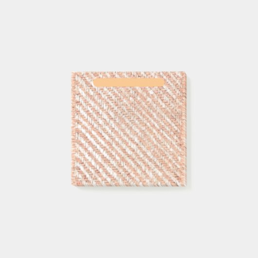Stoffmuster Stil Post-it Klebezettel (Vorderseite)