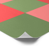 Stoffmuster Streifen Design Heimgestaltung, Hinter Poster (Ecke)