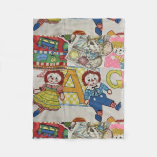 Stoffpuppe Babydecke Fleecedecke