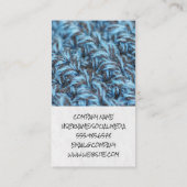 Stoffschere | Spitze und Nadel Visitenkarte (Rückseite)