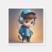 Stoffservietten Serviette (Vorderseite)