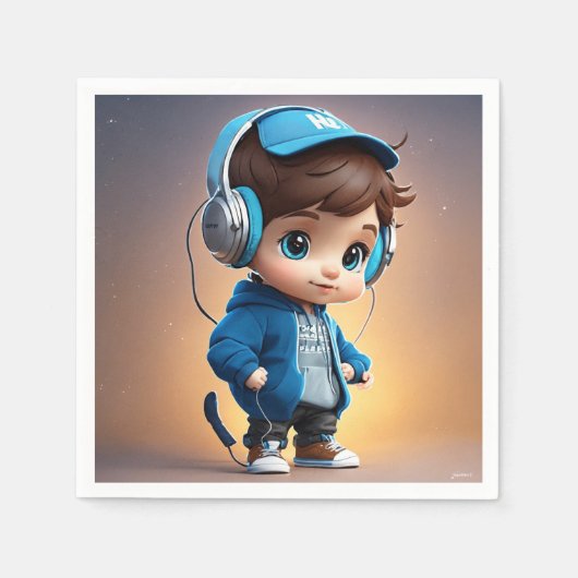 Stoffservietten Serviette (Vorderseite)