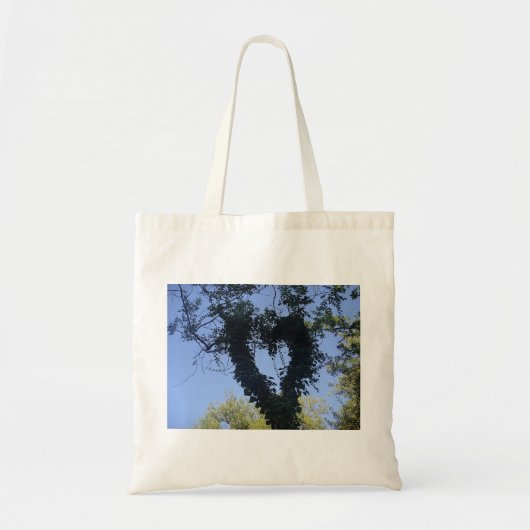 Stofftasche Baumherz Tragetasche (Vorne)