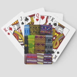 Stofftextilien zu verkaufen spielkarten