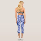 Stofftextur 2 capri leggings (Rückseite)