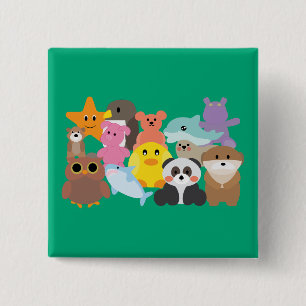 Stofftiere Button