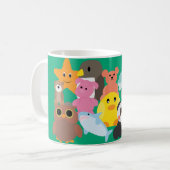 Stofftiere Kaffeetasse (Vorderseite Links)
